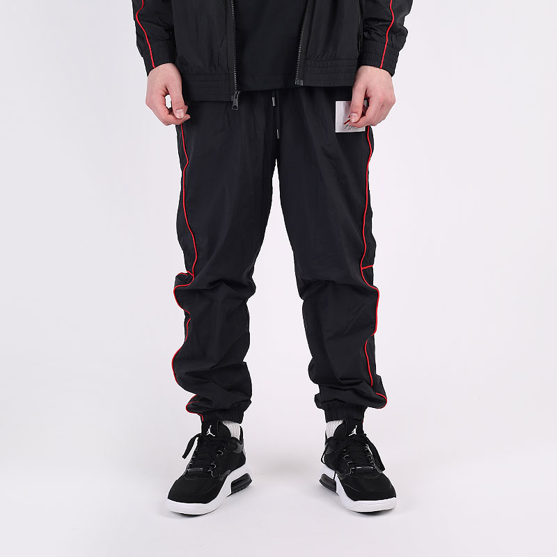 мужские черные брюки Jordan Flight Warm-Up Trousers CK6656-010 - цена, описание, фото 2